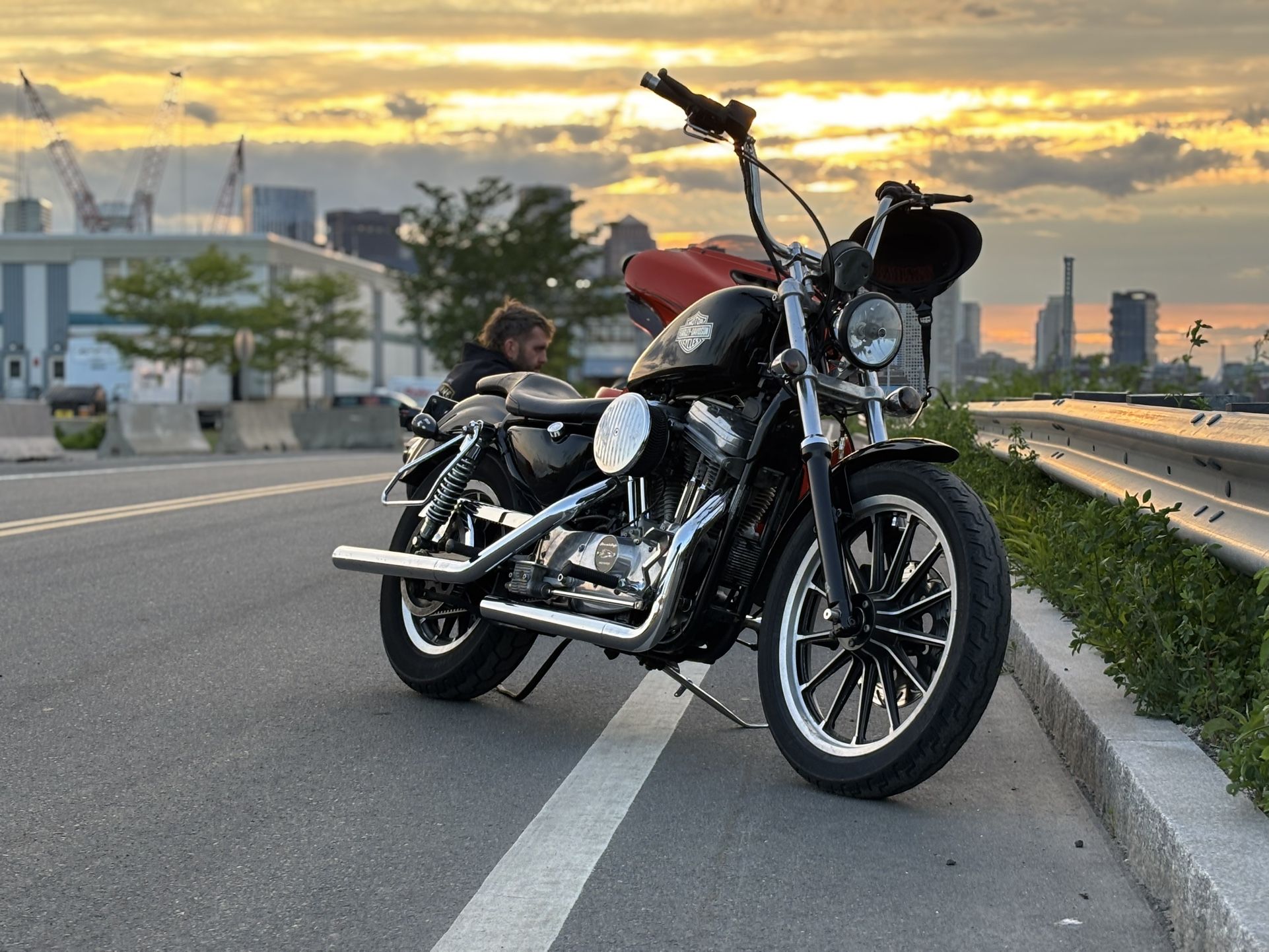 2002 Harley Sportster 883xl With 1200 Kit