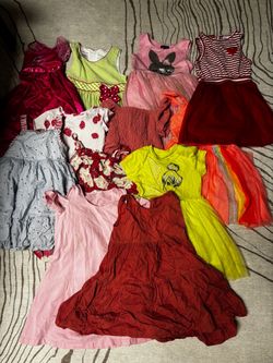 Girls Dress Bundle Mixed Styles 5T 12 summer pieces dresses
