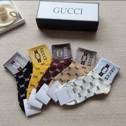 Gucci Socks 5 Pairs Box