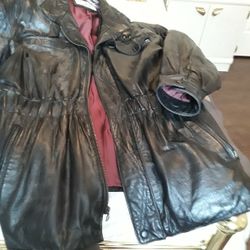 Like New Real Men Leather Jacket In Weeki Wachee Spring Hill
