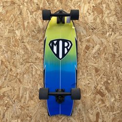 Quiksilver Retro Twin 9" Skateboard Longboard 