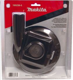 Makita 195236-5 4-1/2" - 5" Dust Extraction Surface Grinding Shroud
Dust Collection | Concrete Finishing