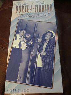 BRAND NEW, TOMMY DORSEY & FRANK SINATRA – The Song Is You 5-CD Box Set