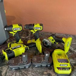 Ryobi Drill Set