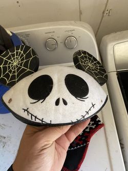 Jack skellington nightmare before Christmas Mickey Mouse ears hat. No name on it