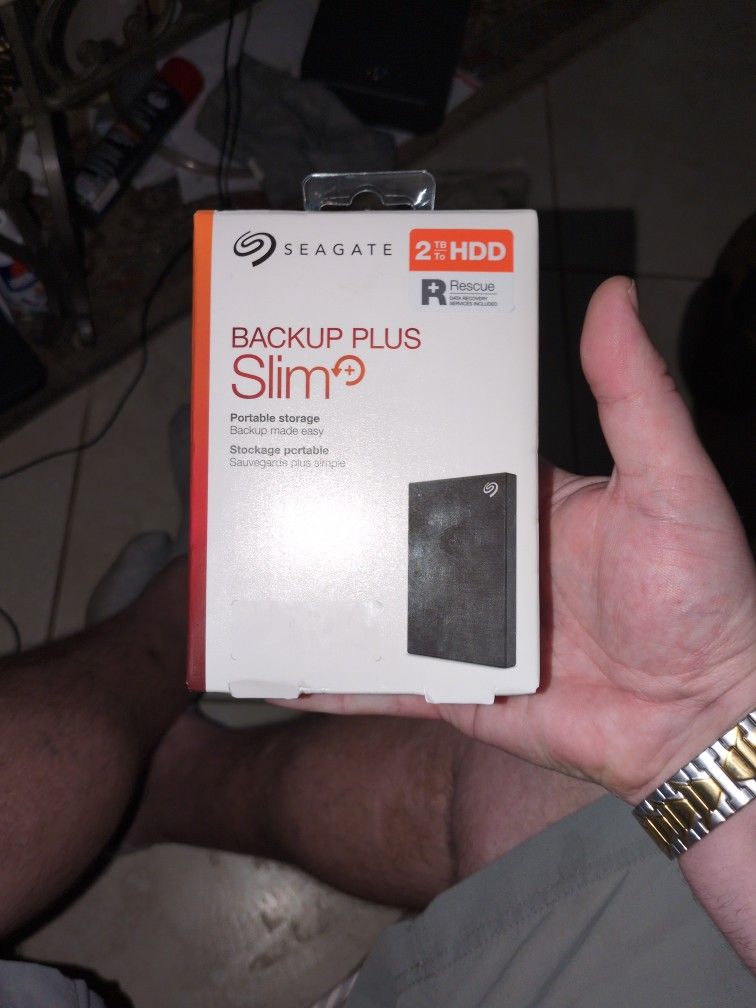 Seagate Backup Plus Slim 2TB
