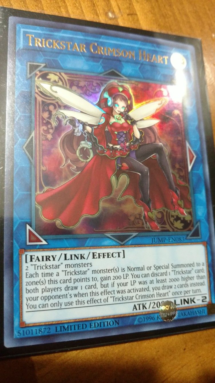 YuGiOh Trickstar Crimson Heart Shonen Jump Promo