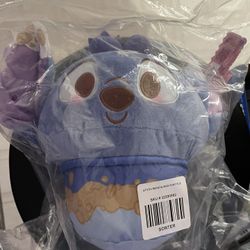 Disney Stitch Blueberry Muffin Munching Plush Scented Brand New Sealed With Tags 