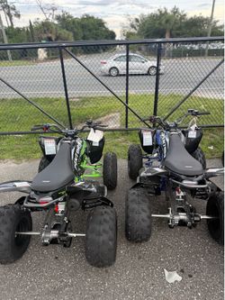 250cc 4 wheeler gas