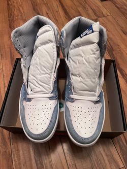 Nike Air Jordan 1 Royal Blue & White size 12