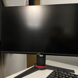 onn 24" FHD (1920 x 1080p) 180hz 1ms FreeSync Gaming Monitor with HDMI and DP Cables, Black