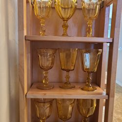 Yellow Goblets Available For Rent
