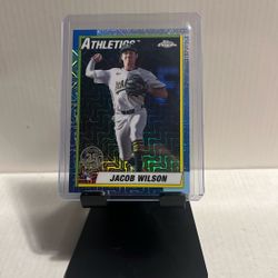 Baseball Card- Jacob Wilson