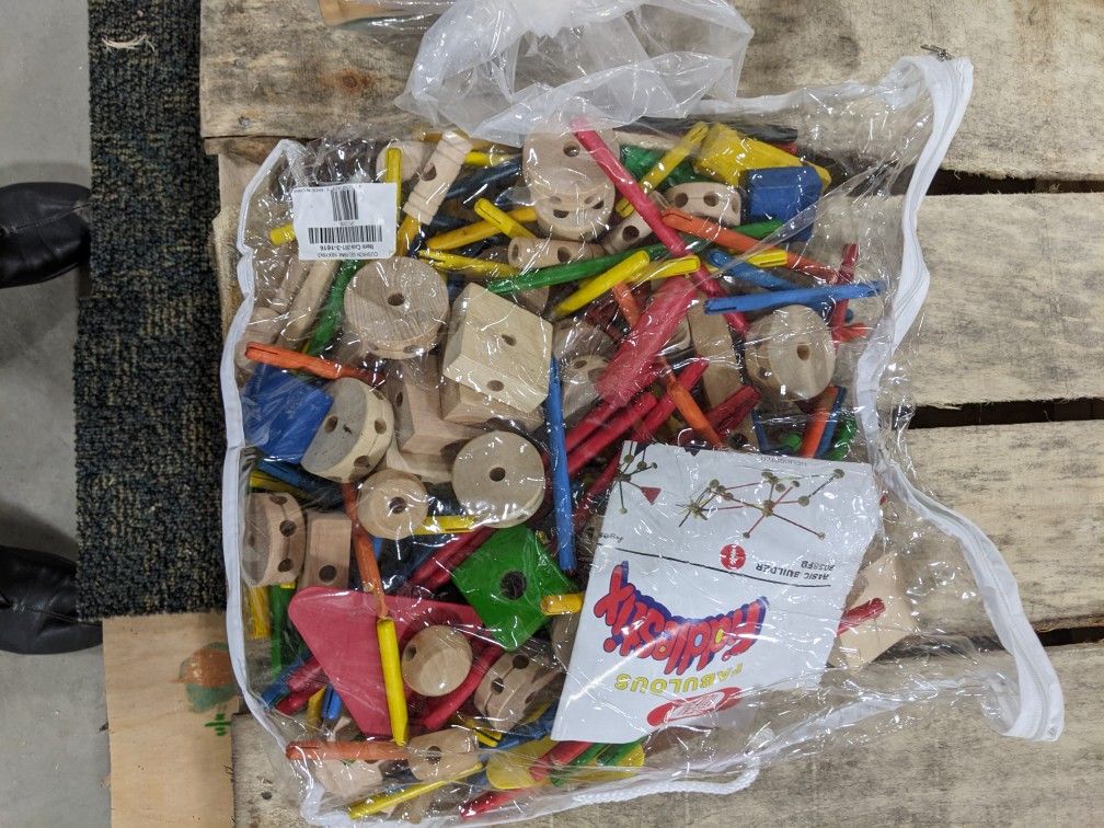 Tinker Toys/Lincoln logs/Fiddlesticks