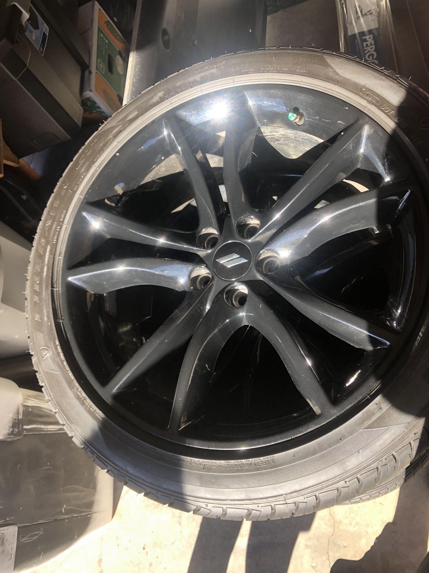 20” Dodge Challenger charger rims wheels and tires
