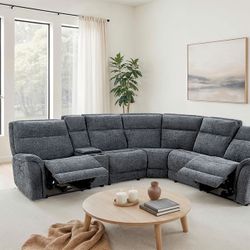 Power sectional With Ice Chest
