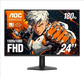 AOC 24 Inch Gaming Monitor 180Hz IPS G-Sync NEW