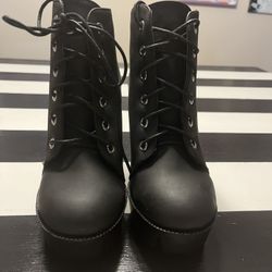 Women’s Bamboo Wedge Boots