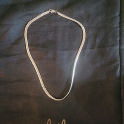 925 Harringbone 18" Necklace