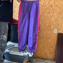 Purple And Blue Joggers