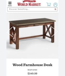 World Market Desk