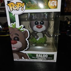 Brand New The Jungle Book Baloo #1474 Funko Pop 