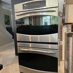 GE Profile 30" Double Wall Oven - Stainless Steel (Convection)