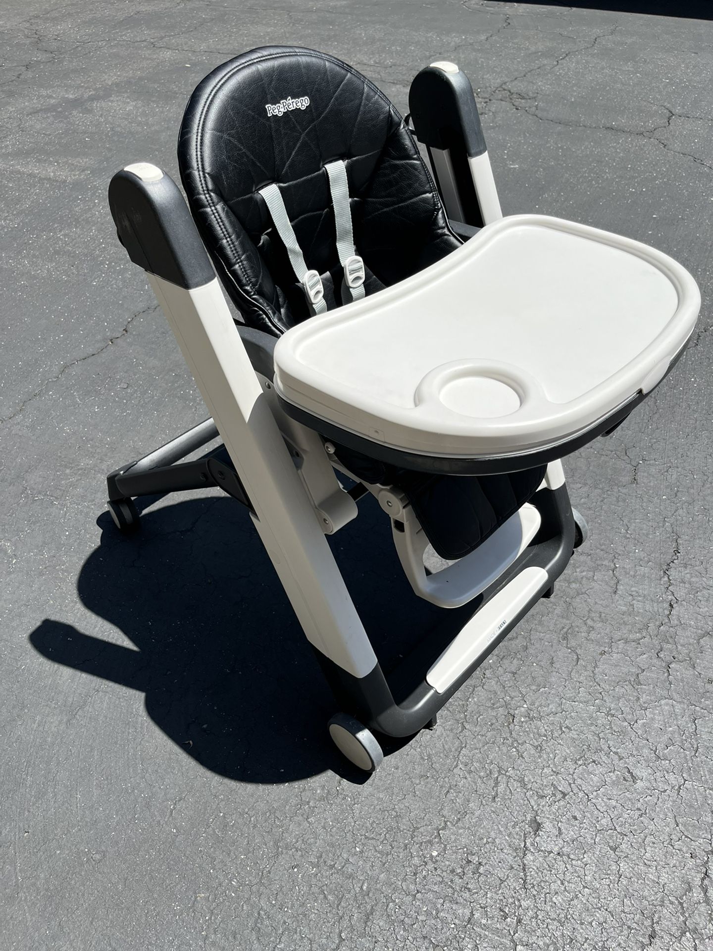 Peg Perego Siesta High Chair Black Cover