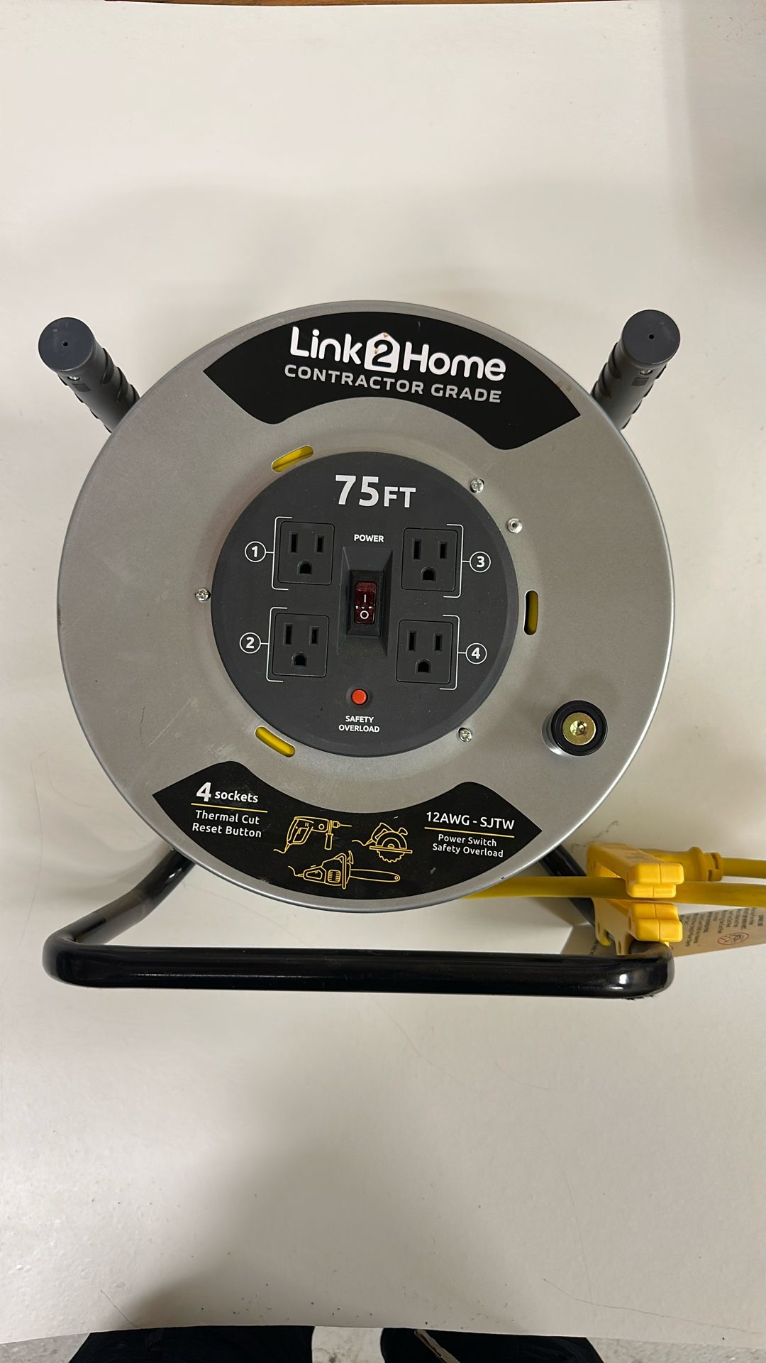 75 ft Extension Cord Storage Reel 