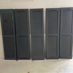 Vinyl Exterior Widow Shutters