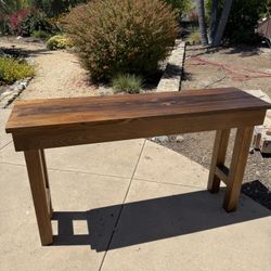Counter Height Table (Solid Wood) 