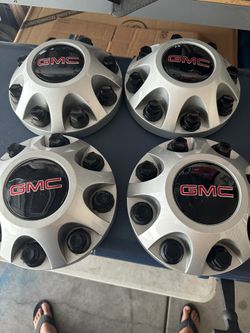 GMC 2500 center caps