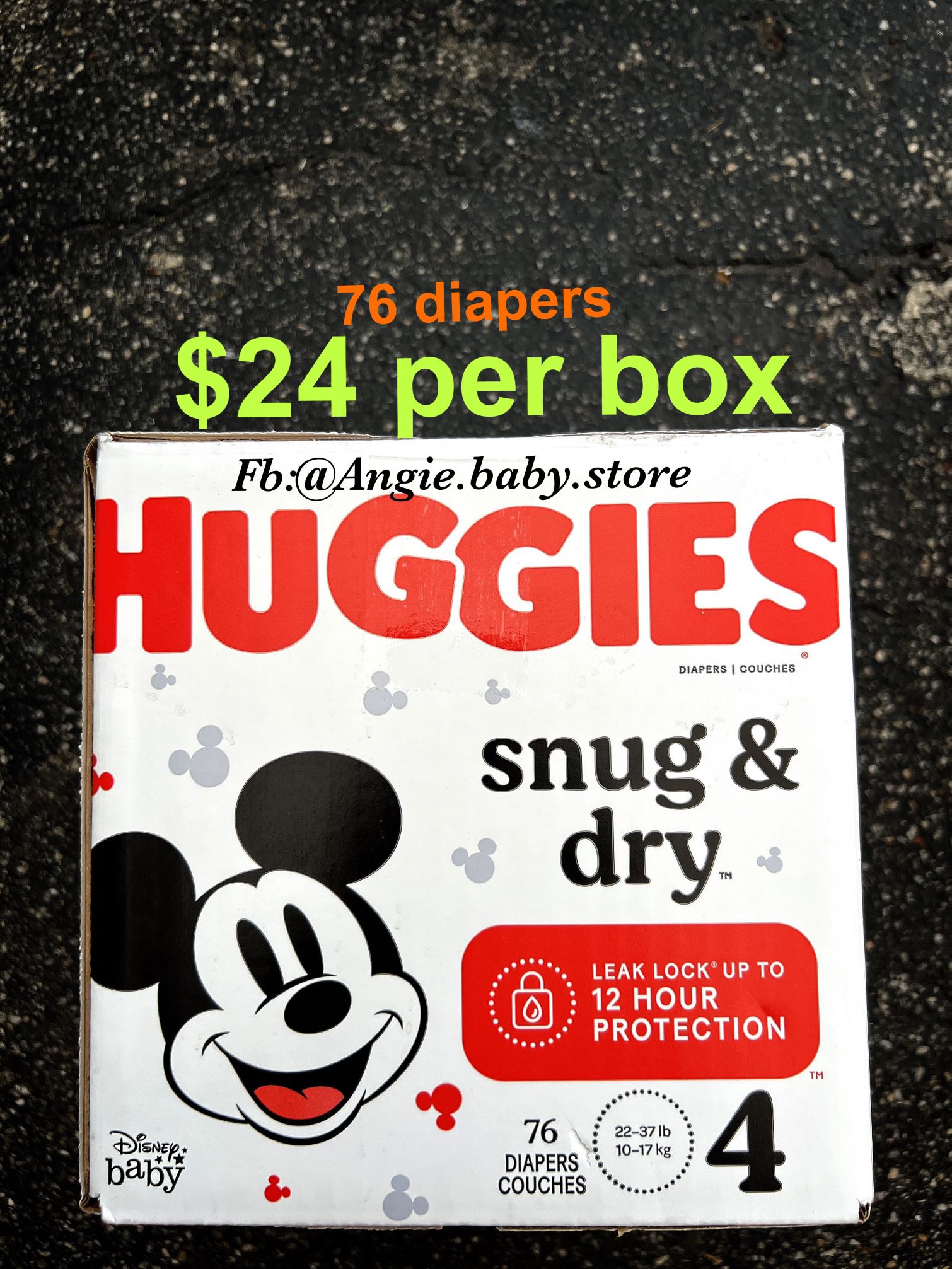 Huggies Snug Dry Size 4