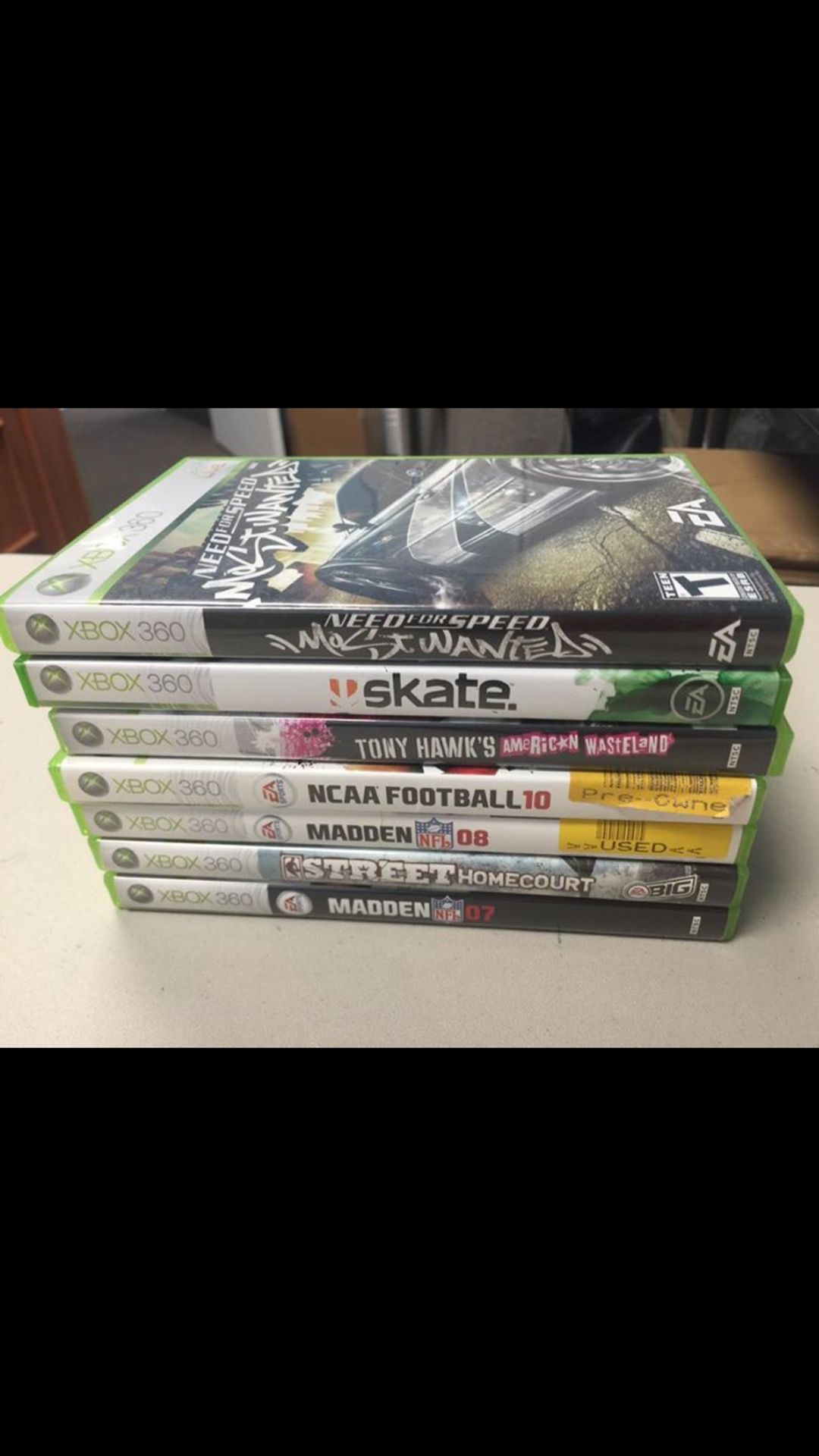 Xbox 360 games set