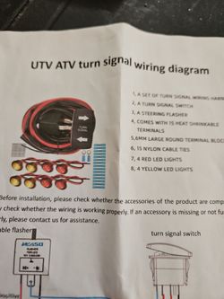 UTV BLINKER kit