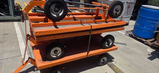 Heavy duty pulling cart