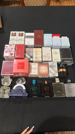 Small cologne perfume bundle authentic