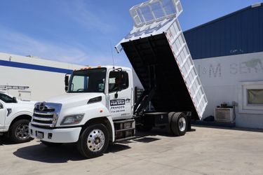 268 Hino 16 ft dump truck 2018