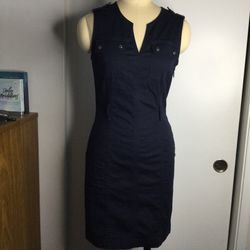 Banana Republic Factory Blue  Dress