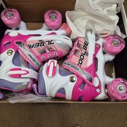 NEW Cool Bear Pink Girl's Inline Roller Skates