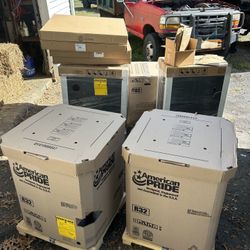 Brand new HVAC equipment