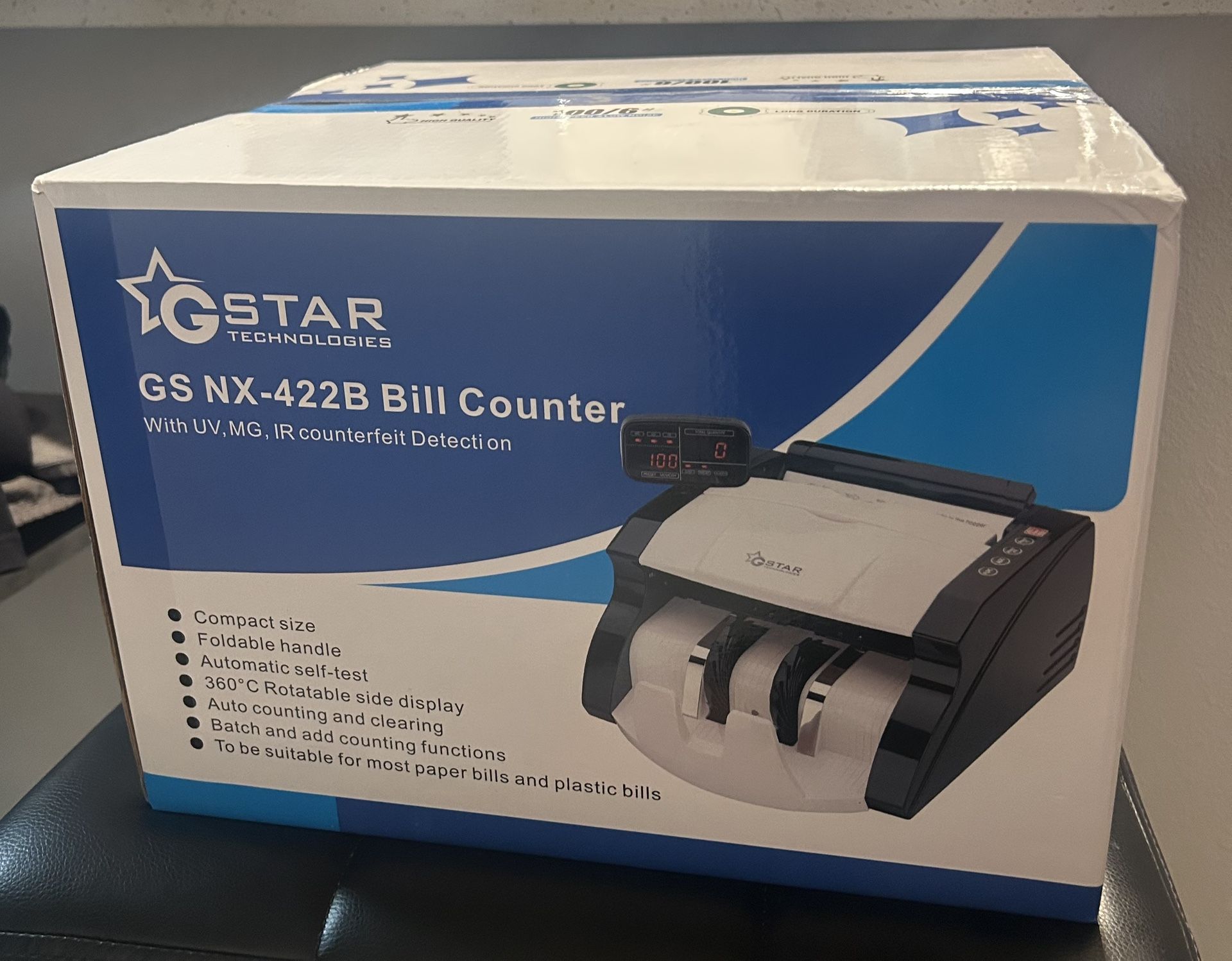 GS NX-422B Bill counter