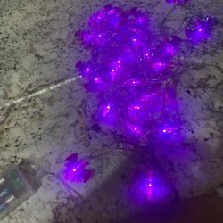 Purple Battery Powered Bat Lights