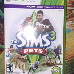 Xbox 360 only Games. (Sims 3 Pets) An (Sims 3)
