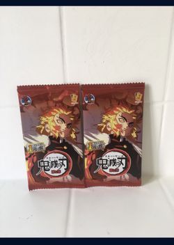 2-5 Japanese Demon Slayer Blood Bath Booster Packs Read Description!