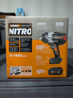 WORX NITRO 1/2" High Torque Impact Wrench - WX276L