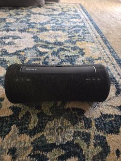 Sony – SRS-XG300- Waterproof Wireless Speaker Black