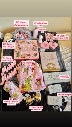 Pink Xmas & Valentines