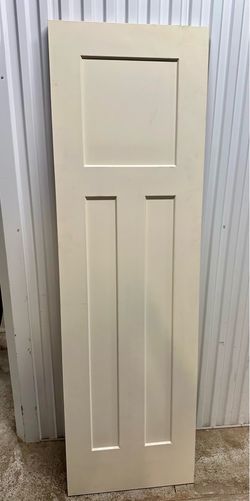 ReliaBilt Craftsman 3-Panel Molded Composite Slab Door