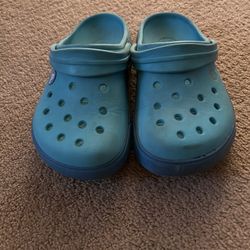 Blue Crocs